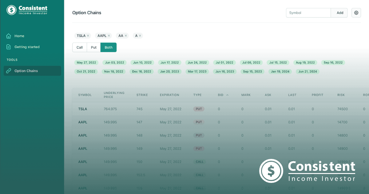 Consistent Income Investors